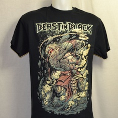 t-shirt beast of black monster of rage