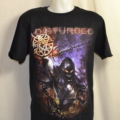 t-shirt disturbed color vortex 