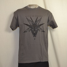 t-shirt alice in chains black skull