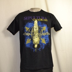 t-shirt sepulture choas ad 