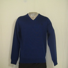 v-neck sweater fred perry k1320-126 blauw