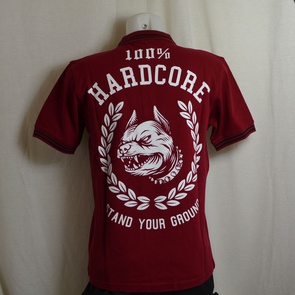 polo hardcore stand your ground rood 