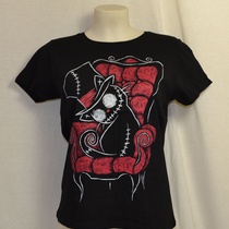 dames t-shirt akumu curiousity kills 