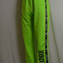 trainingsbroek hardcore vertical neon groen