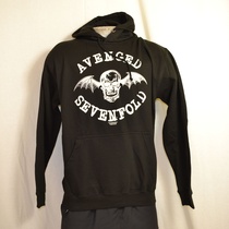 hooded sweater avenged sevenfold logo
