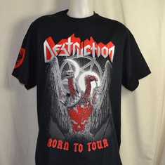 t-shirt destruction born to tour 