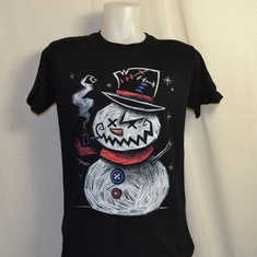 t-shirt akumu snowman