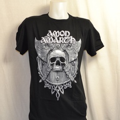 t-shirt amon amarth grey skull