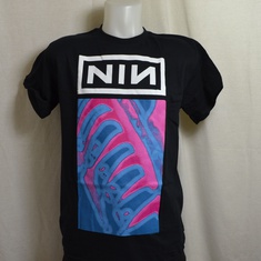 t-shirt nin pretty hate machine neon