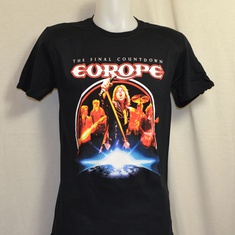 t-shirt europe final countdown 