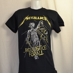 t-shirt metallica justice 