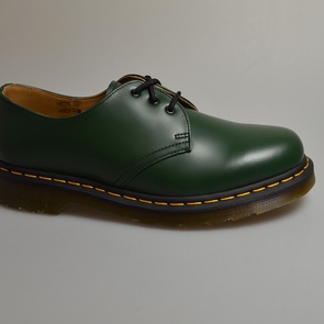 dr martens 1461z smooth green 