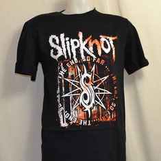 t-shirt slipknot the end so far splatter 