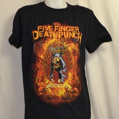 t-shirt five finger death punch burn in sin 