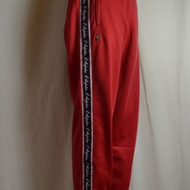 trainingsbroek australian tango red met rode bies