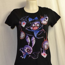 dames t-shirt akumu down the rabbit hole 