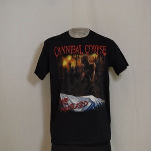 t-shirt cannibal corspe tomb of the mutilated