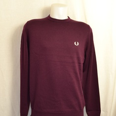 pullover fred perry bordeaux k9601-d93