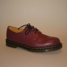 dr martens 1461z smooth cherry red