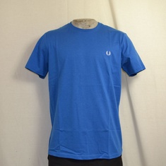 fred perry crew neck t-shirt blauw