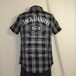 overhemd jack daniels km grijs