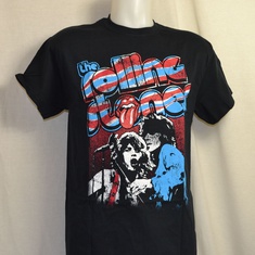 t-shirt rolling stones vintage swirl 