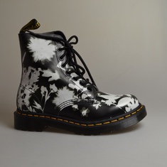 dr martens pascal zwart ghost floral 