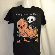 t-shirt akumu everythings fine 