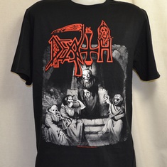 t-shirt death scream bloody gore