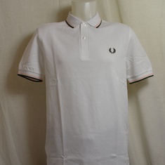 polo fred perry m3600-s08 wit 