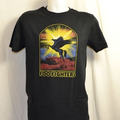t-shirt foo fighters winged horse 