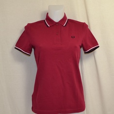 polo fred perry dames claret g3600-d75