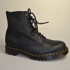 dr martens pascal black waxed full grain 