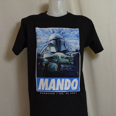 t-shirt the mandalorian wherever