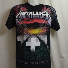 t-shirt metallica faded masters allover