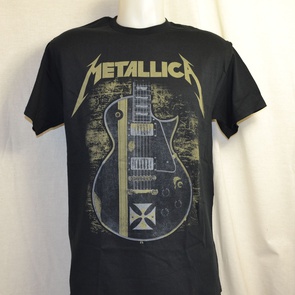 t-shirt metallica hetchfield iron cross 