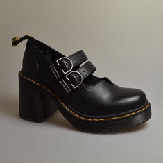 dr martens eviee black sendal 