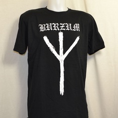 t-shirt burzum rune 