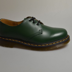 dr martens 1461z smooth green 
