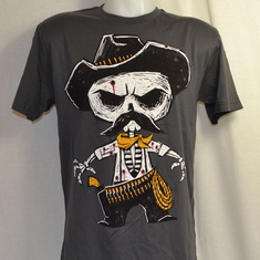 t-shirt akumu heren mexican outlaw