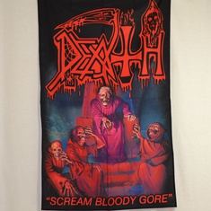 vlag death scream bloody gore
