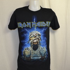 t-shirt iron maiden powerslave mummy