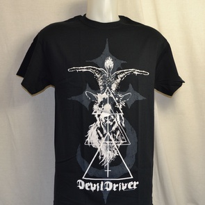 t-shirt devil driver baphomet