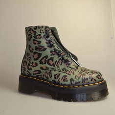 dr martens sinclair khaki groen leopard 
