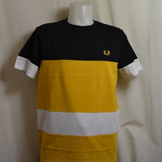 t-shirt fred perry bold colour m3560-480 gold