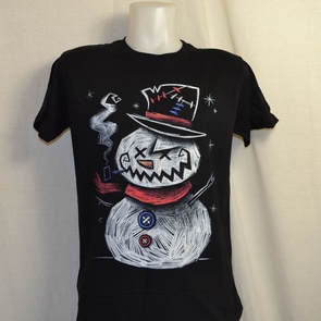 t-shirt akumu snowman