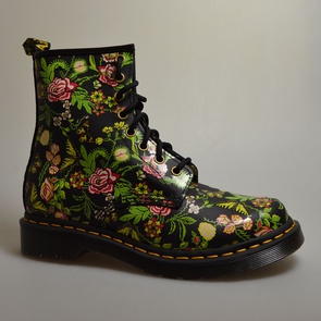 dr martens 1460 bloom black 