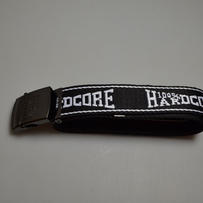 riem hardcore logo zwart 