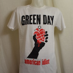 t-shirt greenday american idiot wit 