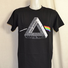 t-shirt pink floyd dark side escher 